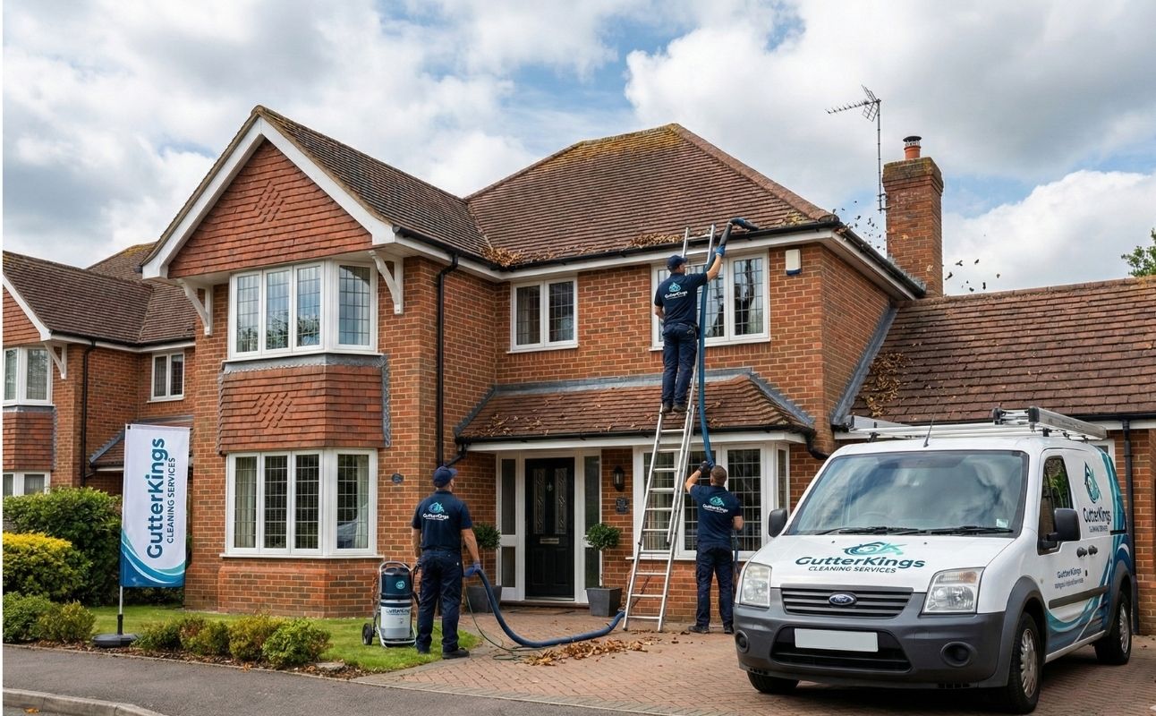 GutterKings Team at Work